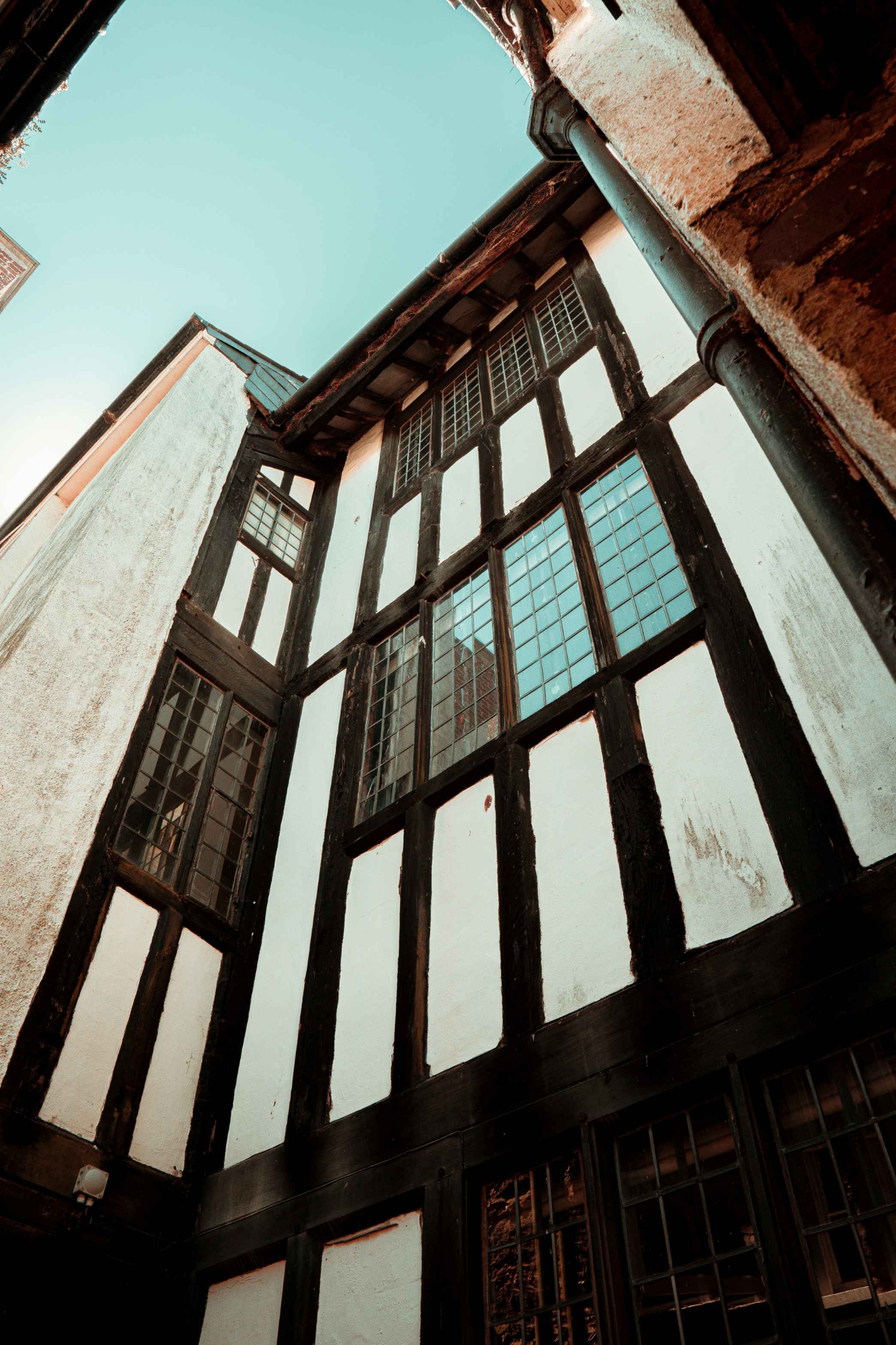 Arquitectura Tudor - fachada y materialidad