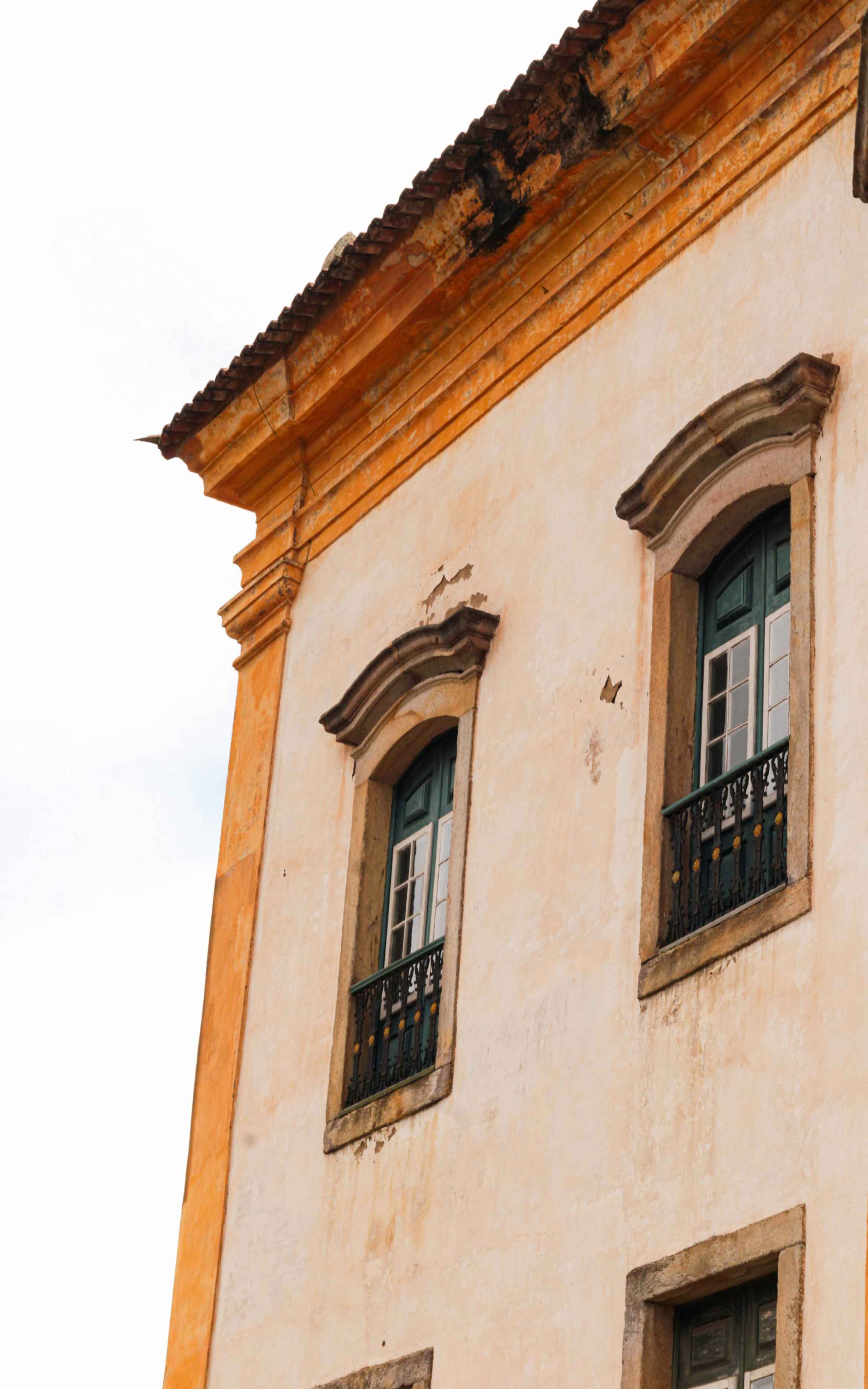 Arquitectura colonial brasileña - fachada y materialidad