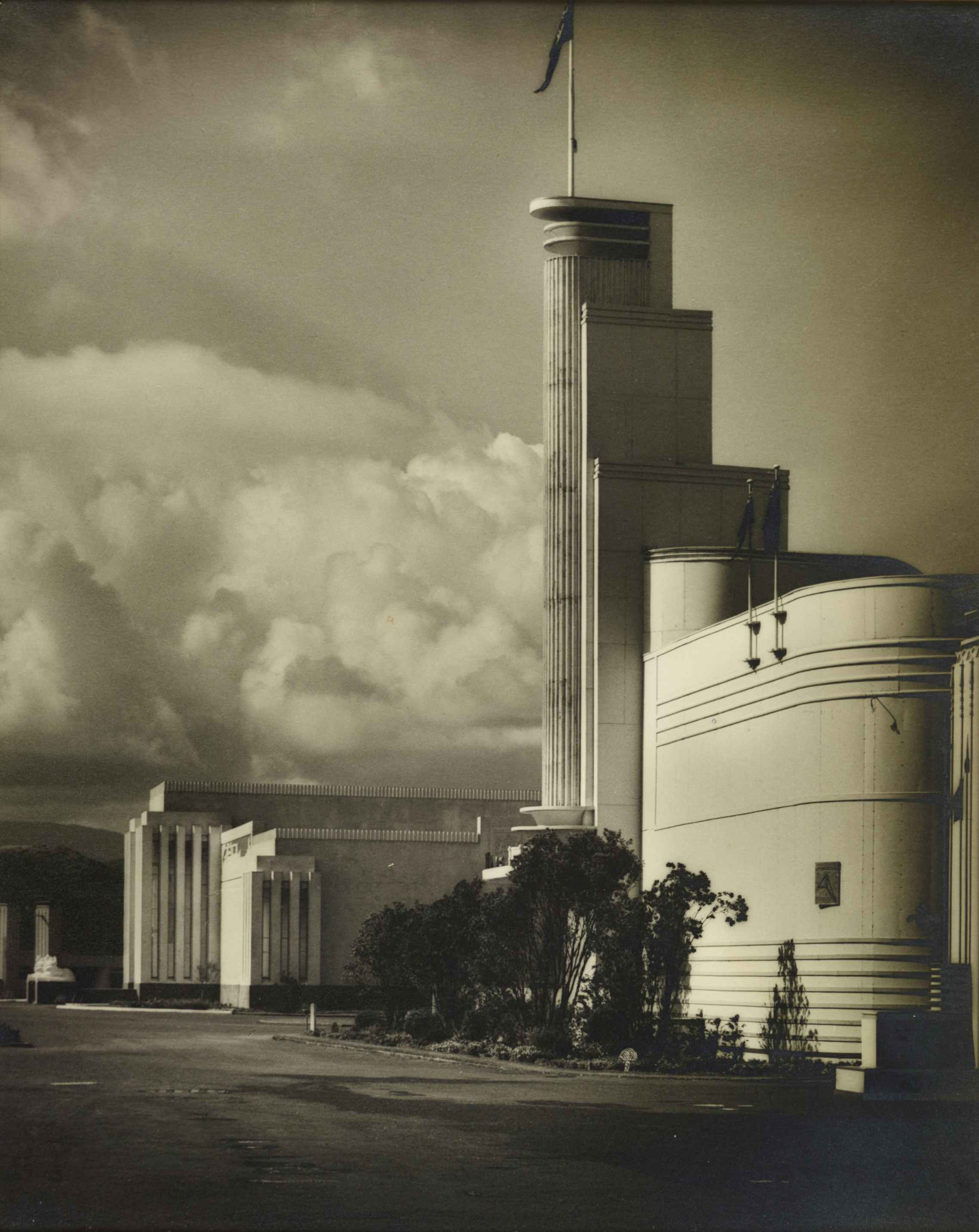 Streamline Moderne - interior y estructura