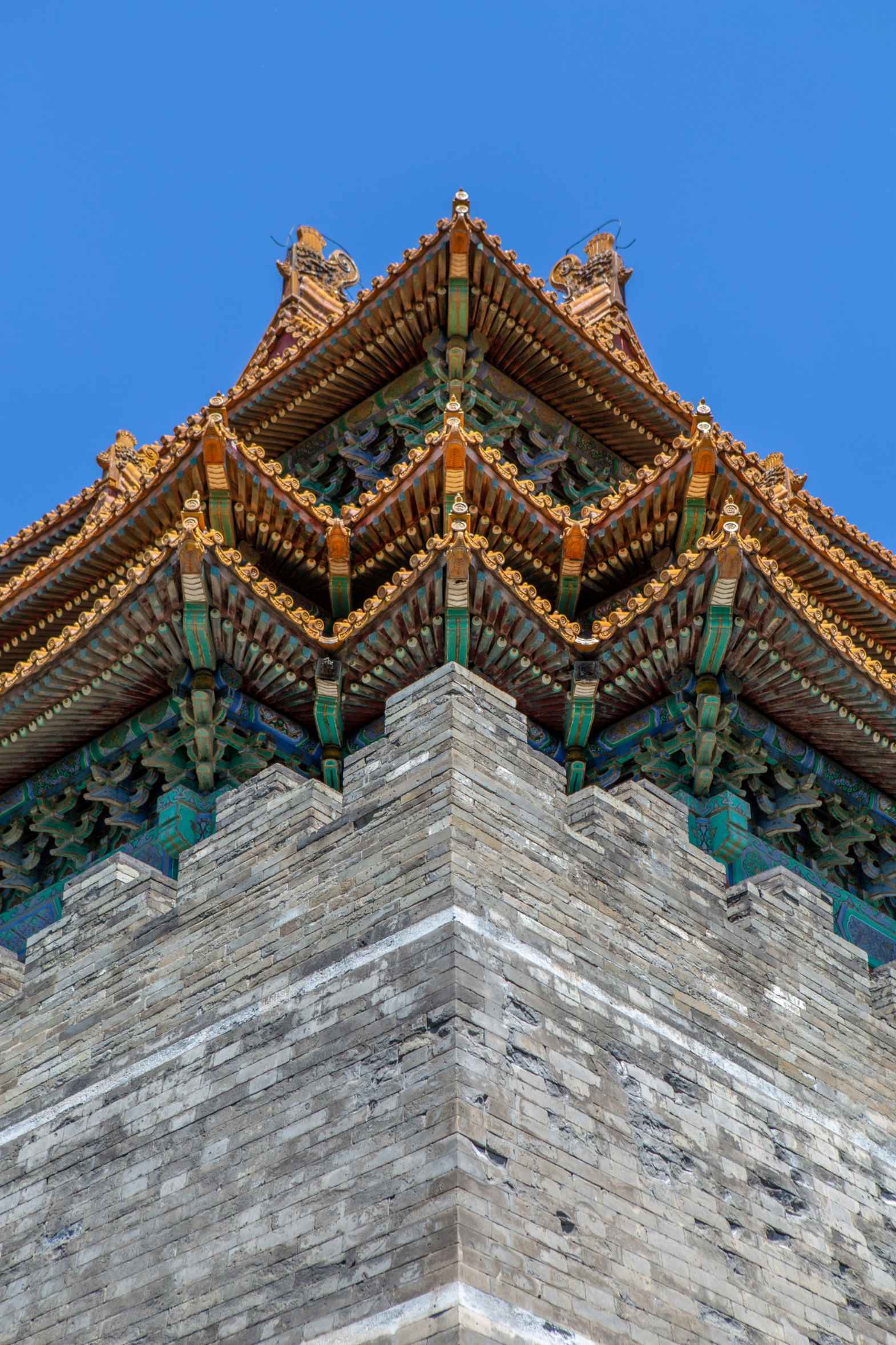 Arquitectura tradicional china - interior y estructura